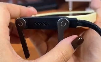 High-Speed USB Charging Cable with Stand. Durable, Tangle-Free Charger for Smartphones & Devices