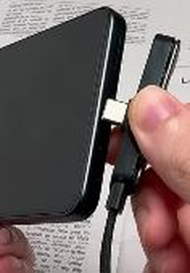 High-Speed USB Charging Cable with Stand. Durable, Tangle-Free Charger for Smartphones & Devices